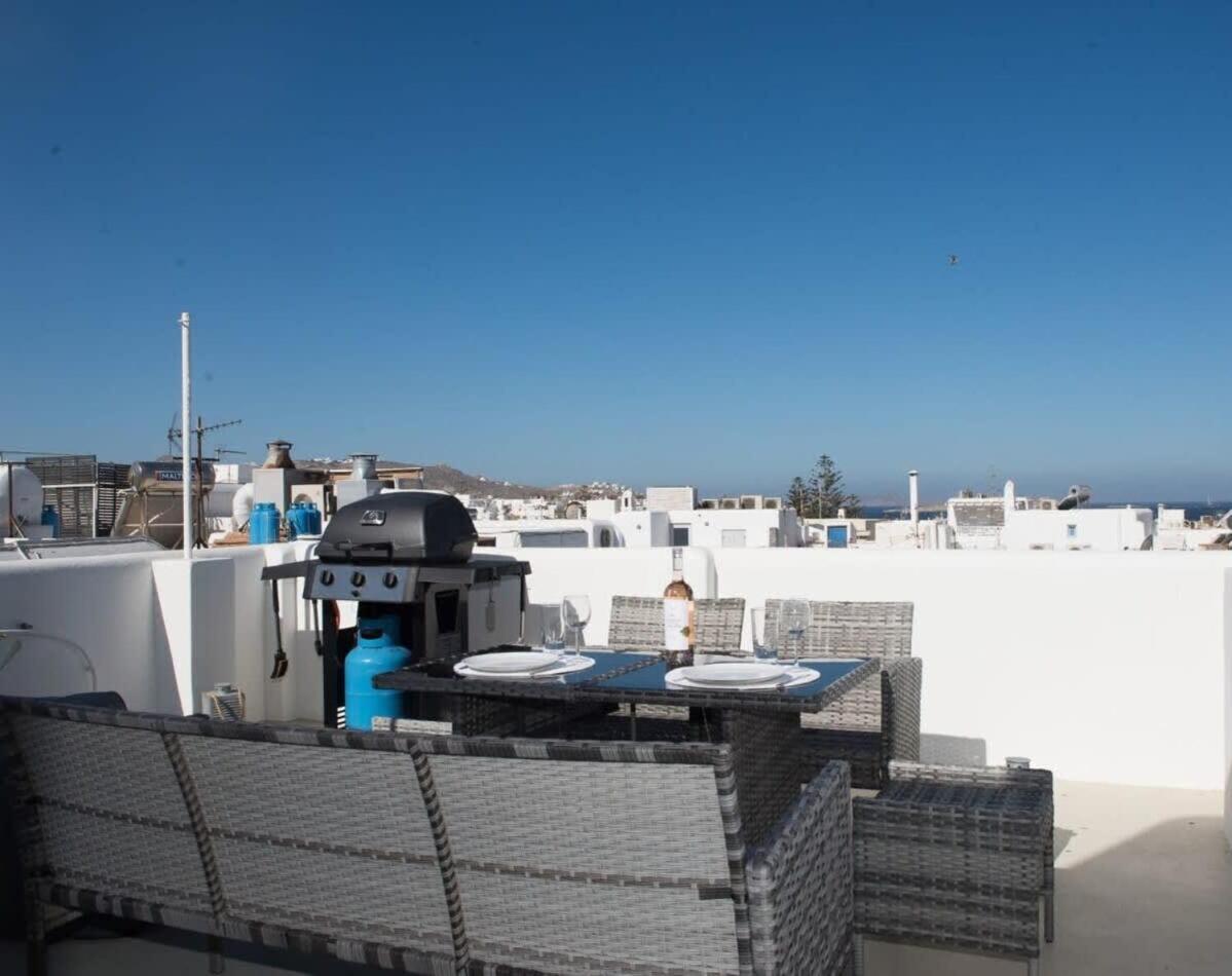 Amazing Mykonos Town Maisonette With Roof Garden Mykonos Town